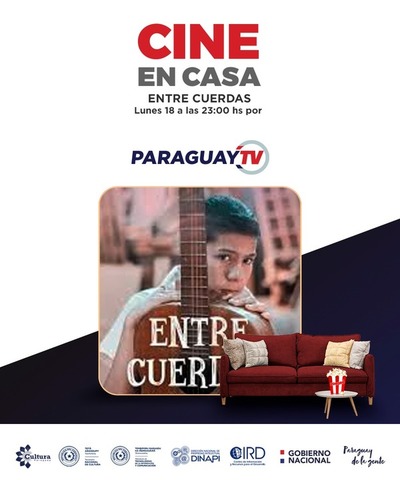 "Entre Cuerdas" por Paraguay TV en Festival Cine en Casa