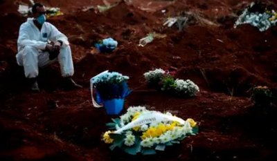 El estado de San Pablo reportó 324 muertes por coronavirus, un nuevo récord diario