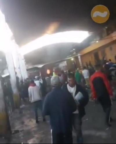 Controlan manifestación en el Penal de Tacumbú
