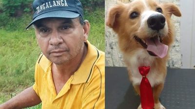 Florencio Giménez; quiero que me den el perrito, yo lo rescaté de la calle y no soy un maltratador''
