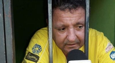 Empresario preso por explotar sexualmente a jugadores, triste con desdén de ídolo de Olimpia Antonio González, exdirigente de Rubio Ñu de Luque.