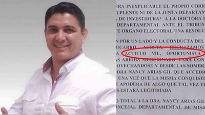 Lo tratan de ''oportunista'' a Juan Achucarro