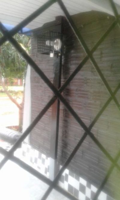 Se ingenian para asegurar focos ante ola de robos en Caaguazú