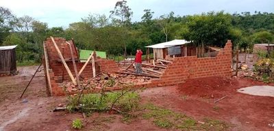 Unas 700 familias fueron afectadas por temporal en Presidente Franco – Diario TNPRESS