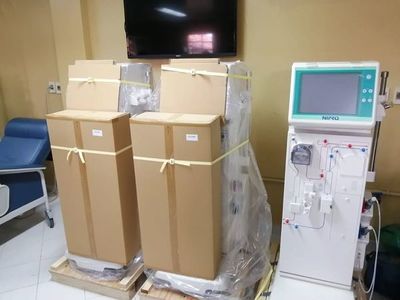 Octava Región Sanitaria recibió 3 hemodiálisis donado por la EBY