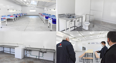HABILITAN Y ENTREGAN EL ALBERGUE COVID